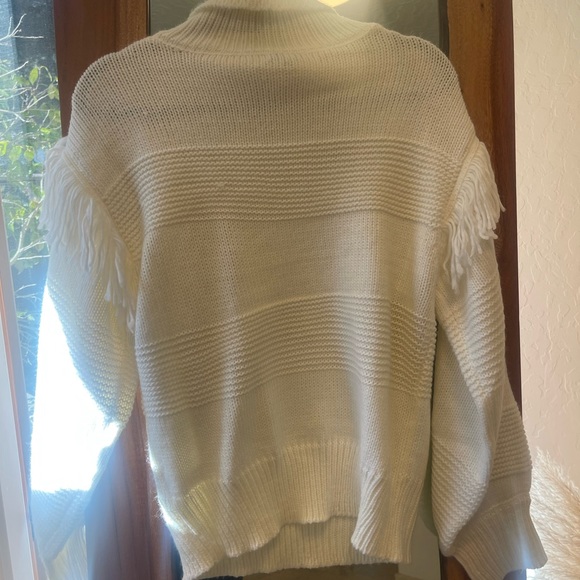 Crescent Fringe Sweater - Picture 2 of 4